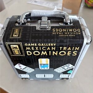 Gallery Mexican Train Dominoes Set with Colorful Pieces